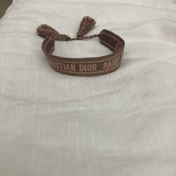 Christian Dior Saint Tropez Woven Bracelet Authentic - Picture 2 of 4